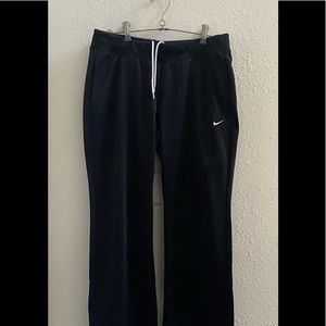 Nike Black Drawstring Pants - Athletic or Bootcut bottom